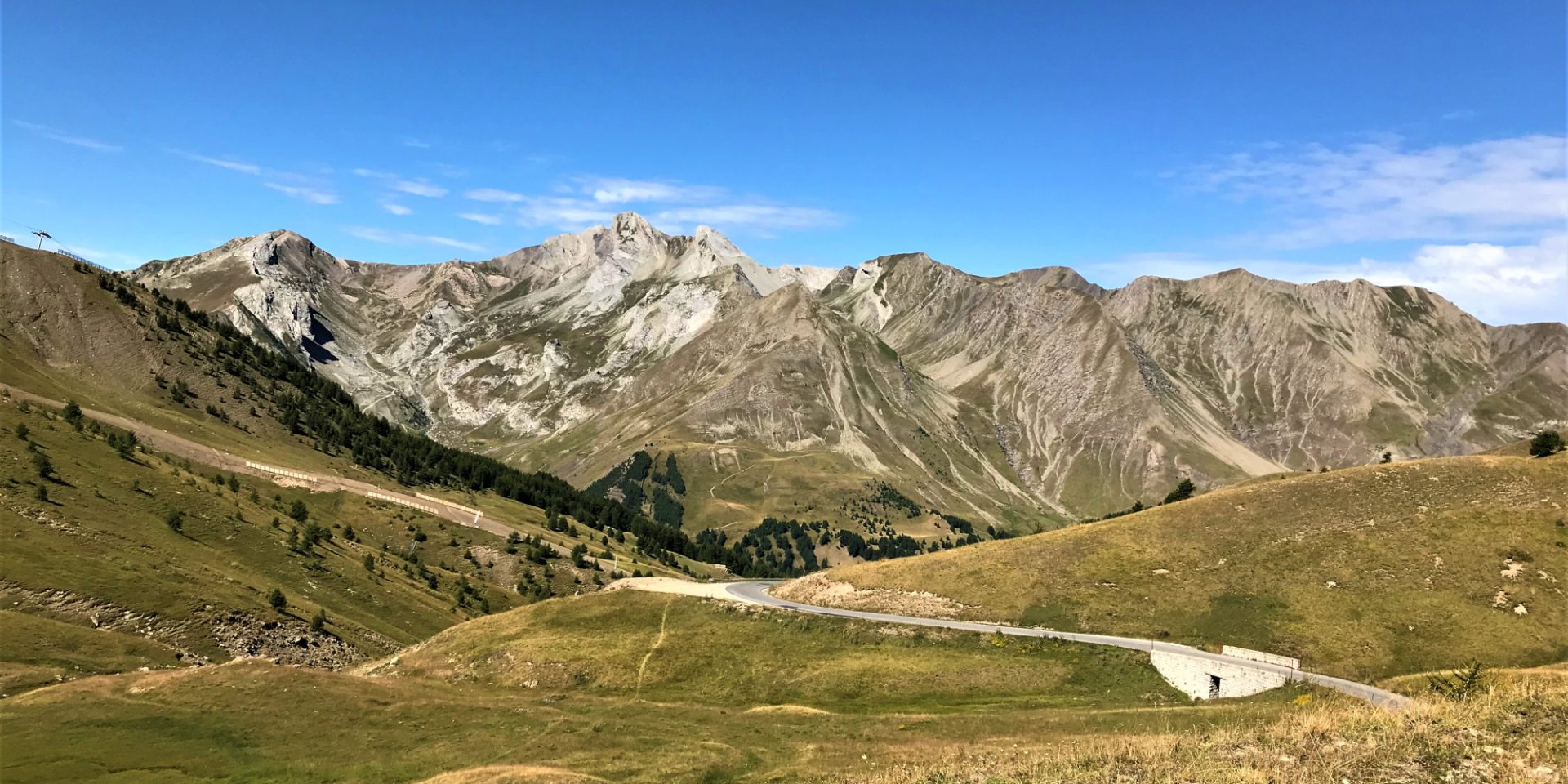 Vue panoramique Col d'Allos